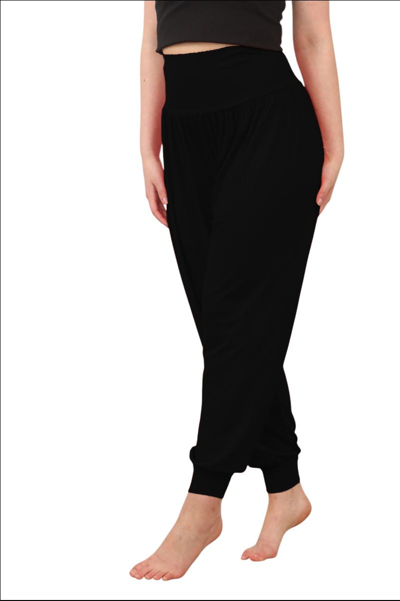 Women Haram Trousers Wide Leg Loose Fit