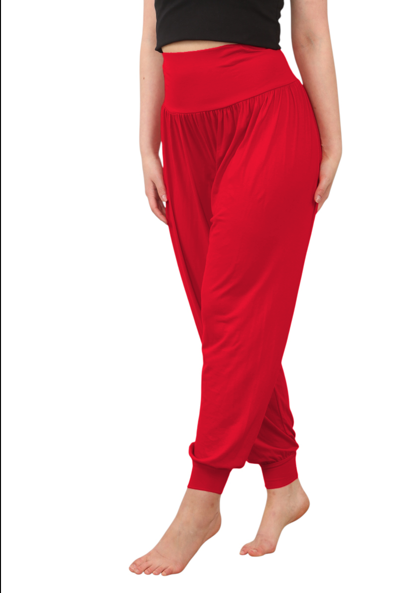 Women Haram Trousers Wide Leg Loose Fit