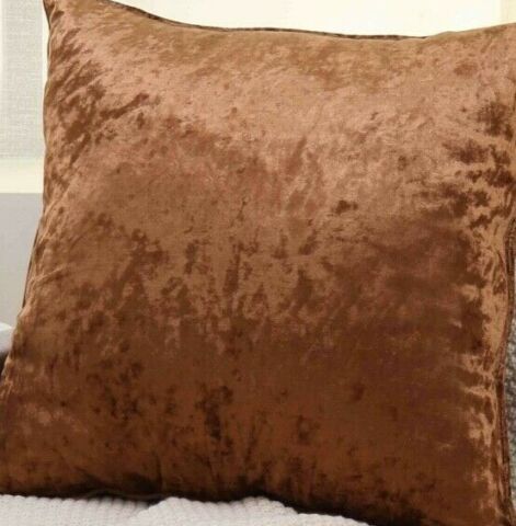 Crushed Velvet Cushion Covers- 18" X 18" & 24" X 24"