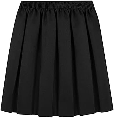 Girls Box Pleated Mini Skirt