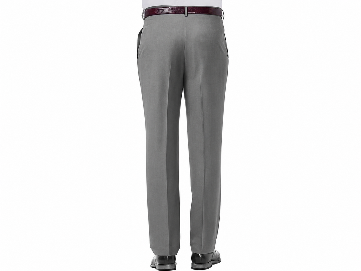 Boys Half Waist Zip and Hook Plus Fit Trouser