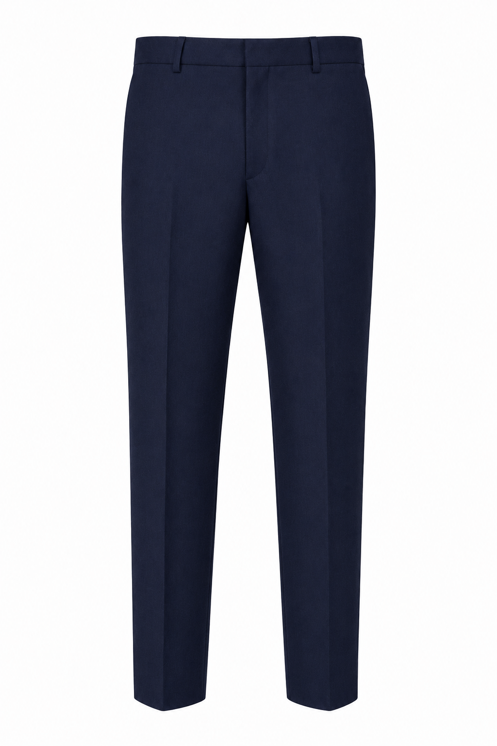 Half Elastic Waist Plus Fit Regular Leg School Trouser