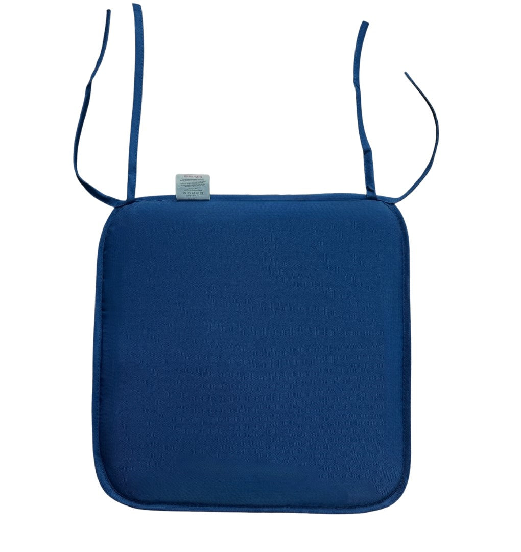 Waterproof Seat pad with Tie 38CM X 38CM