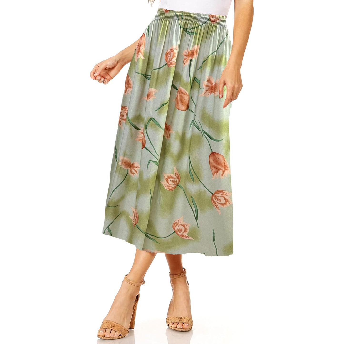 Women's Summer Skirt Floral Print
