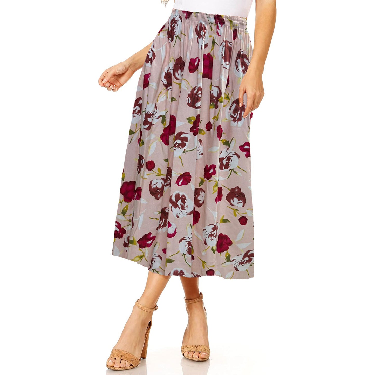 Women's Summer Skirt Floral Print