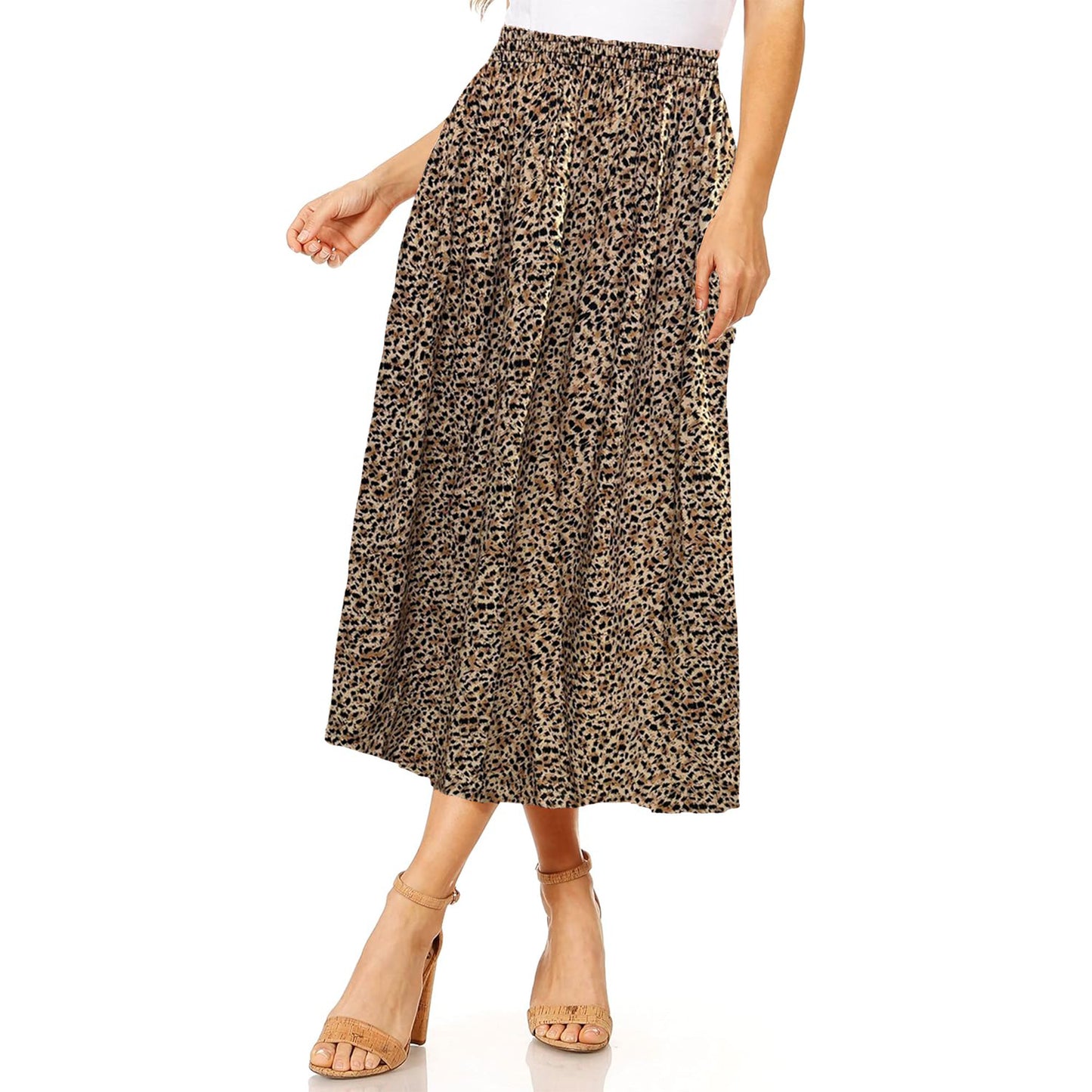 Women's Summer Skirt Floral Print