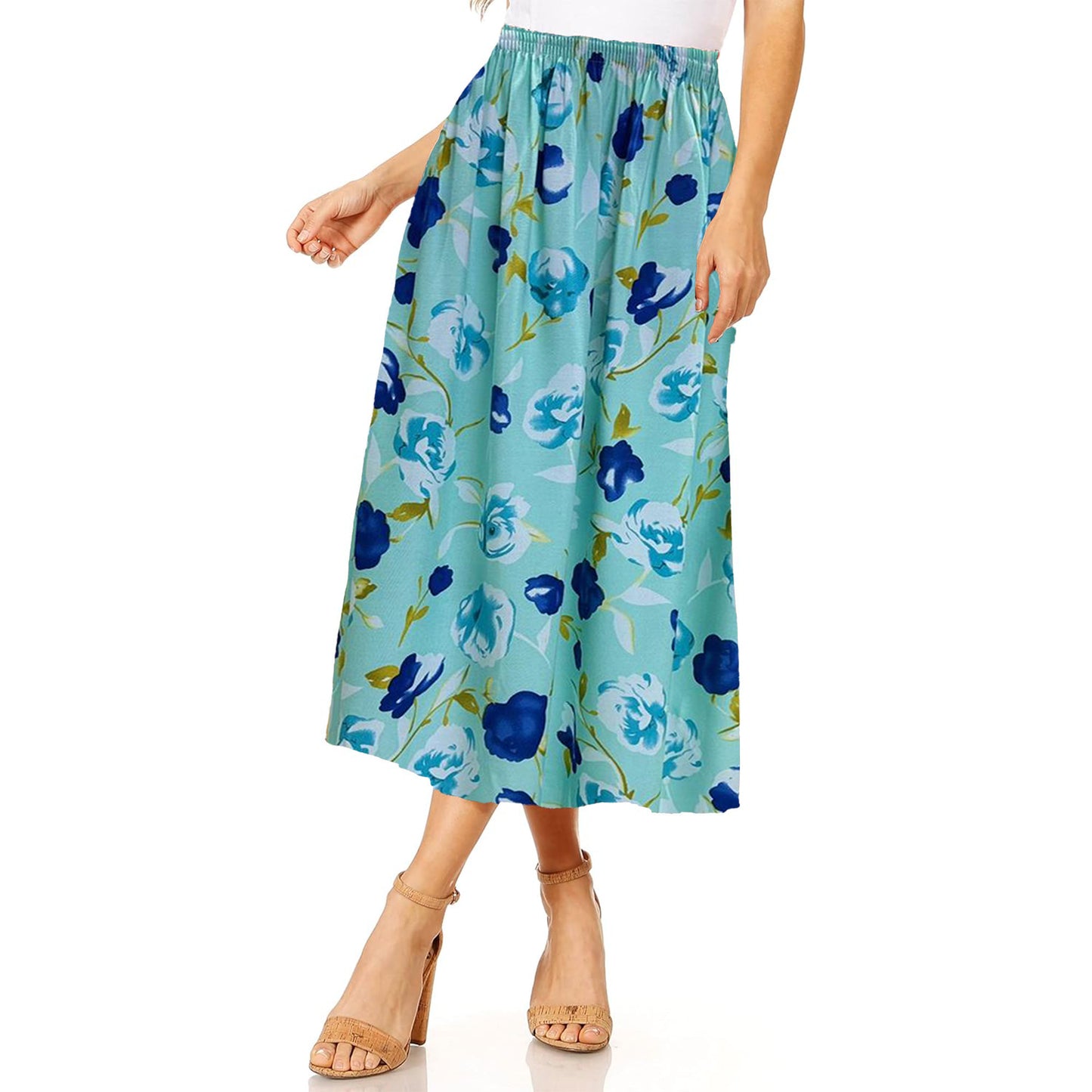Women's Summer Skirt Floral Print