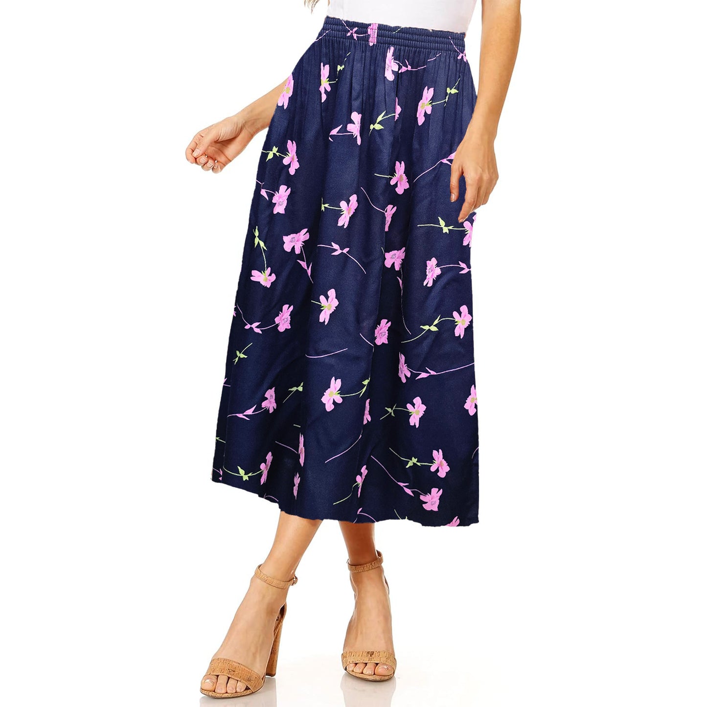Women's Summer Skirt Floral Print