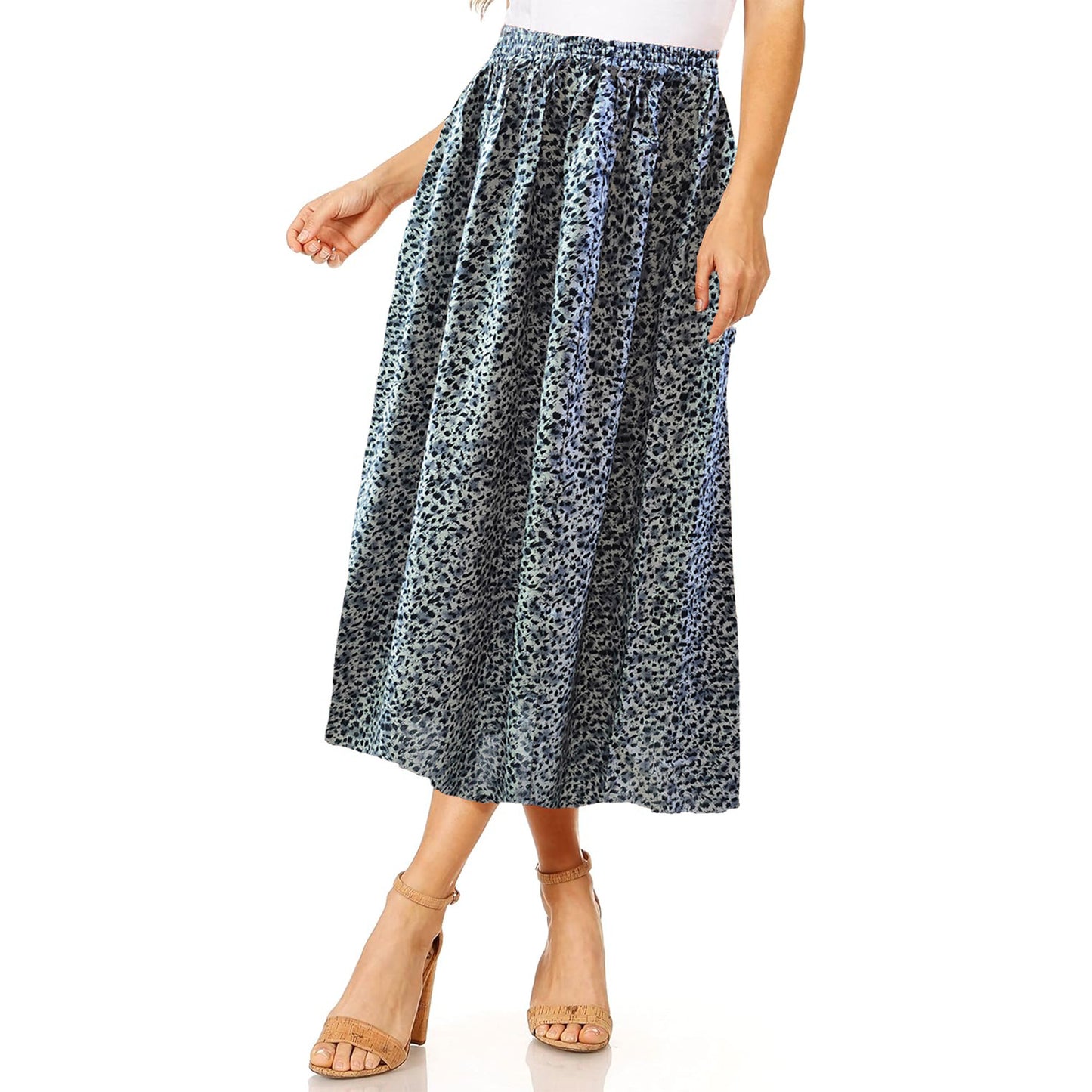 Women's Summer Skirt Floral Print