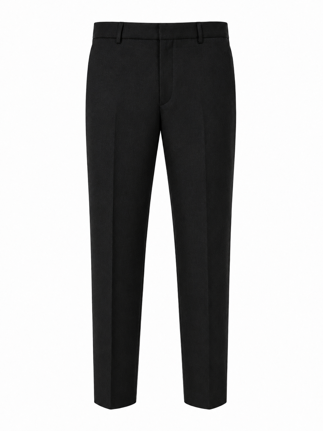 Half Elastic Waist Plus Fit Regular Leg School Trouser