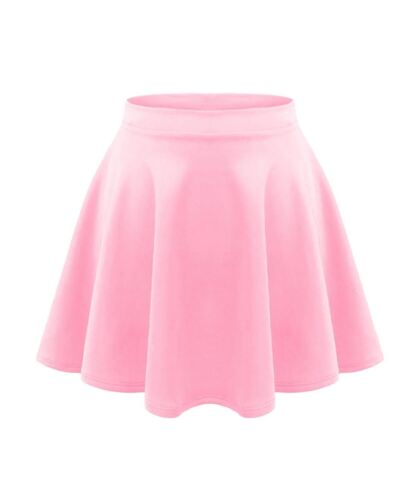 Ladies Skater Skirt High Waist Mini Skirt