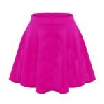 Ladies Skater Skirt High Waist Mini Skirt