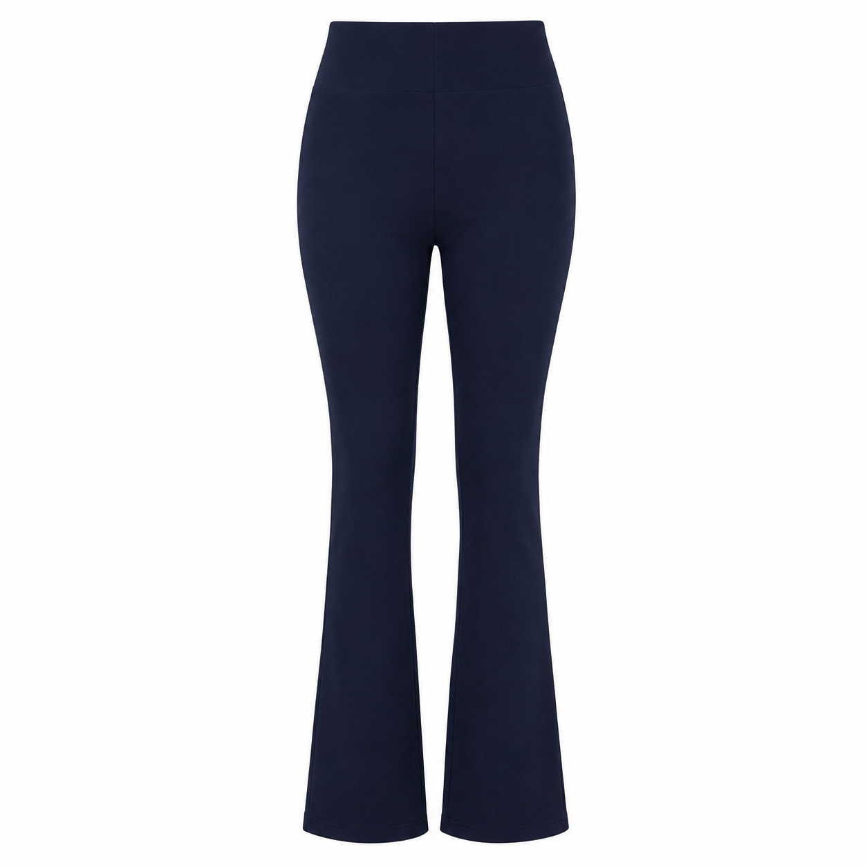 Girls Full Elasticated Waist Pull Up Bootleg Stretchy 3 Leg  Trouser