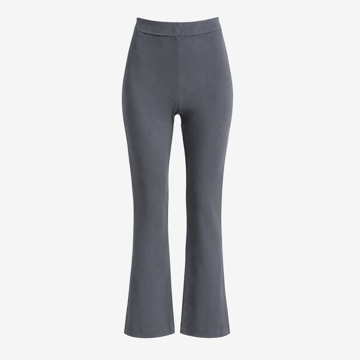 Girls Half Elasticated Waist Slim Fit Button & Zip School Trouser