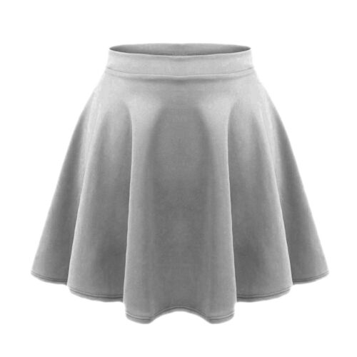 Ladies Skater Skirt High Waist Mini Skirt