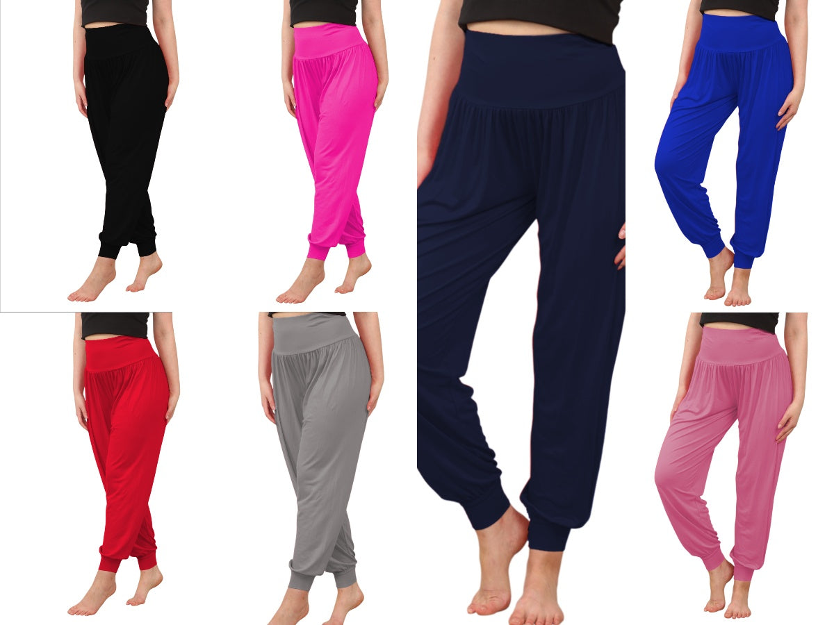Women Haram Trousers Wide Leg Loose Fit