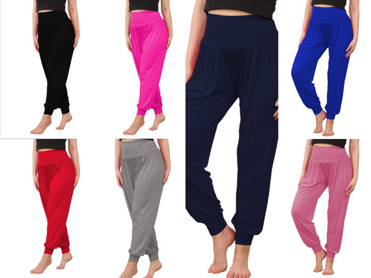 Women Haram Trousers Wide Leg Loose Fit