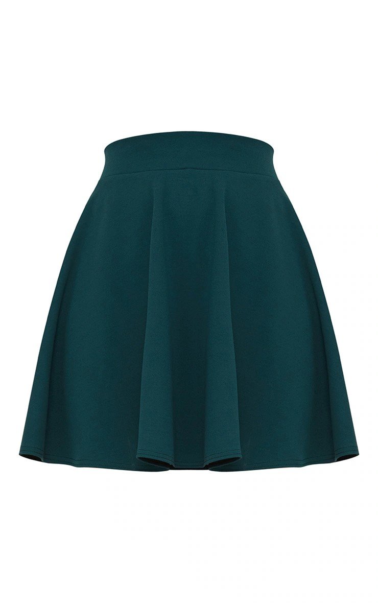 Ladies Skater Skirt High Waist Mini Skirt