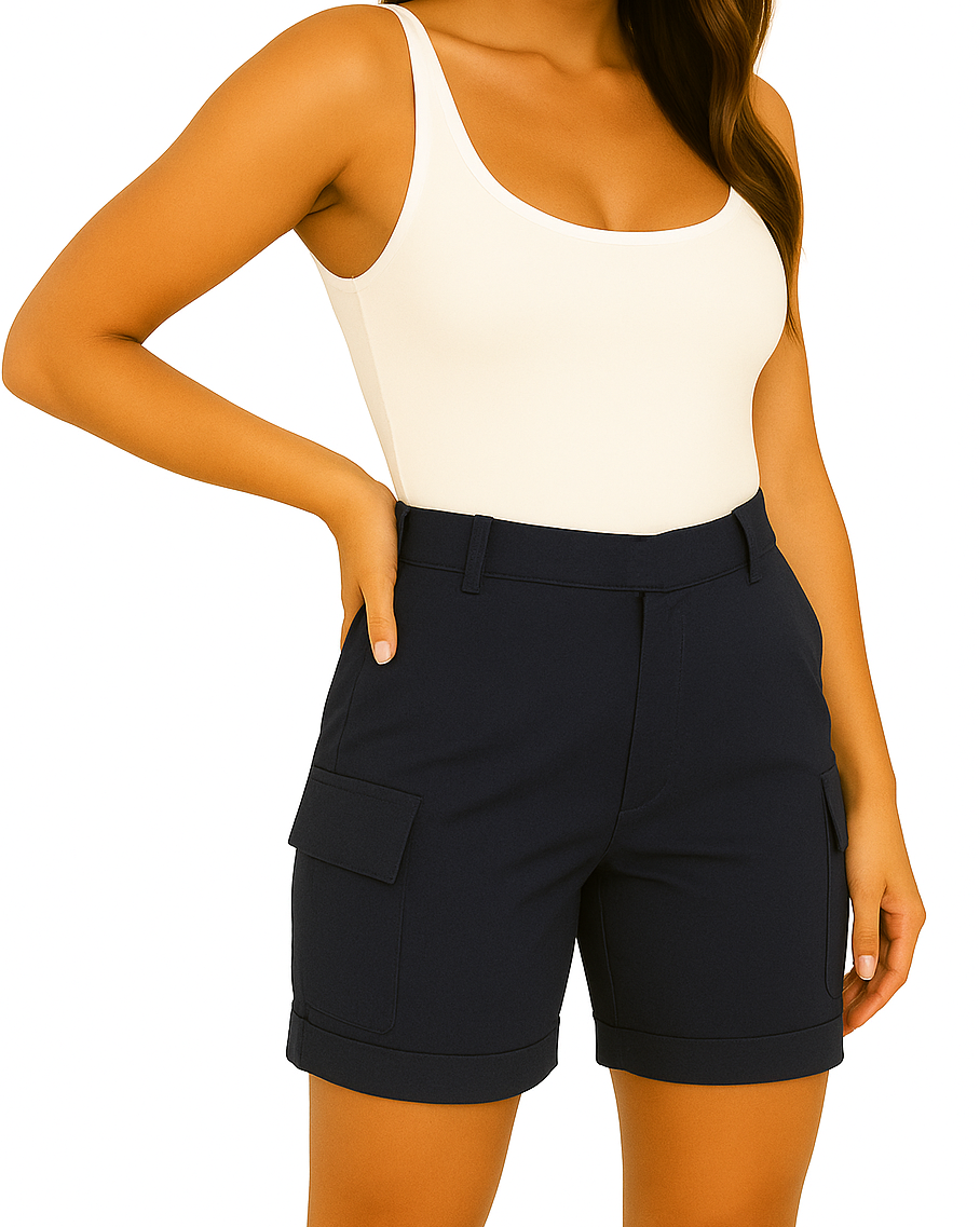 Women's Pull Up Cargo Short