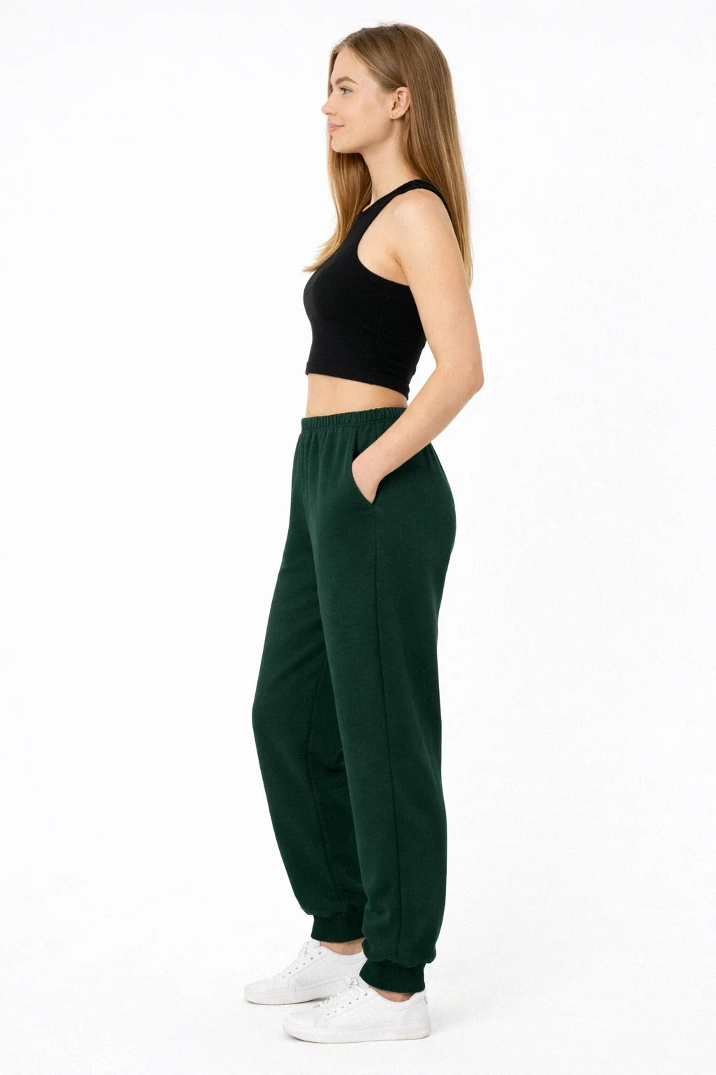 Kids Jogging Bottoms Stretchy Elasticated Waist Boys Girls