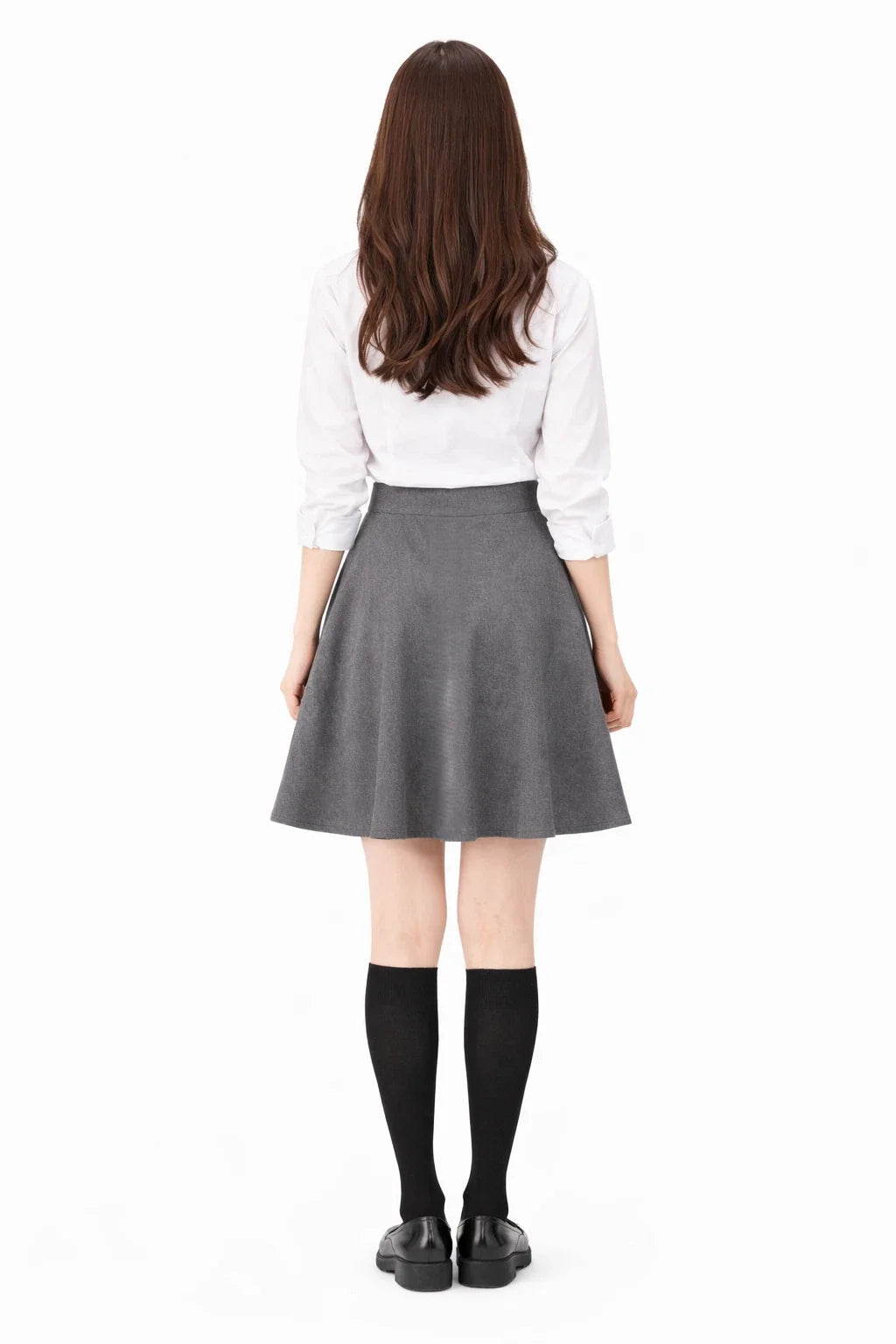 Girls’ Skater Heart School Skirt