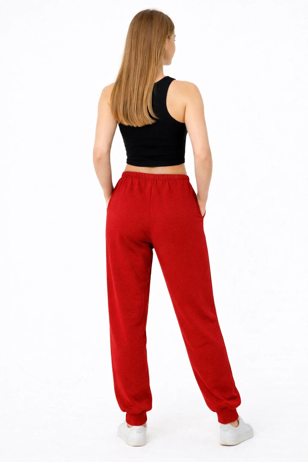 Kids Jogging Bottoms Stretchy Elasticated Waist Boys Girls